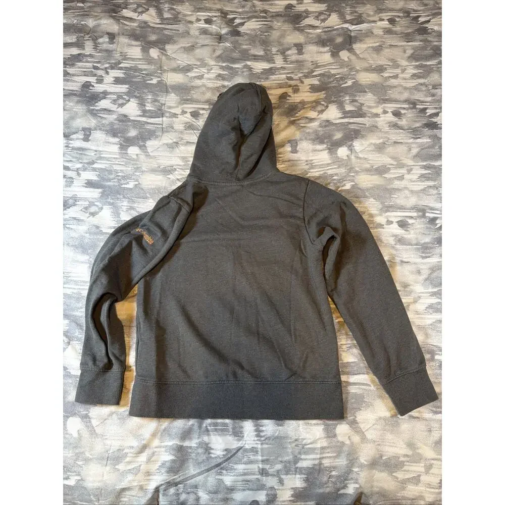 Columbia PHG Hoodie Sweatshirt Gray Hunting Patriotic Flag Youth Medium 10/12 - Picture 5 of 7